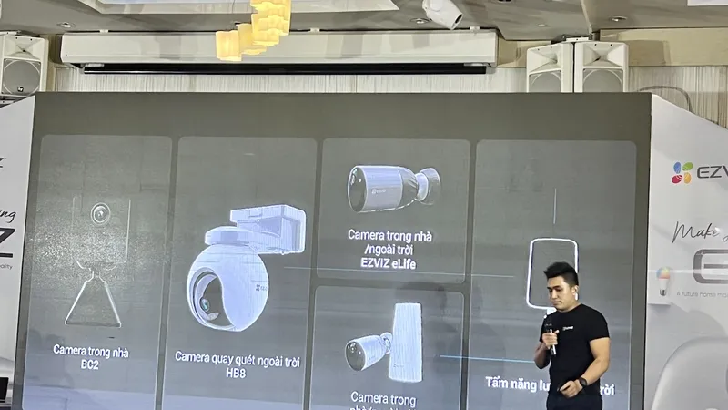 EZVIZ giới thiệu các loại camera