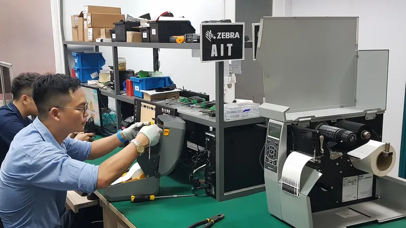 Zebra Technologies hỗ trợ bảo hành máy in