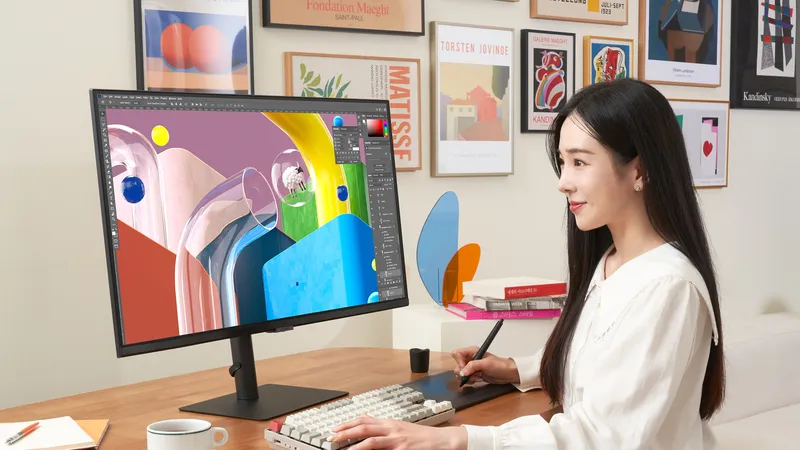 Samsung ViewFinity S8 còn đạt được chứng nhận PANTONE Validated về màn hình 