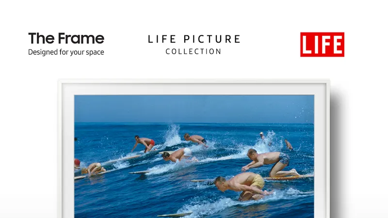  Samsung Electronics đã hợp tác cùng LIFE Picture Collection