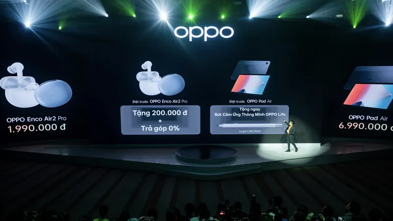 Bộ đôi OPPO Pad Air Enco và Air2 Pro