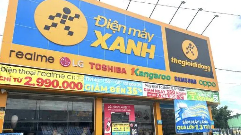 Điện máy Xanh supermini chỉ với diện tích 80 - 120m²