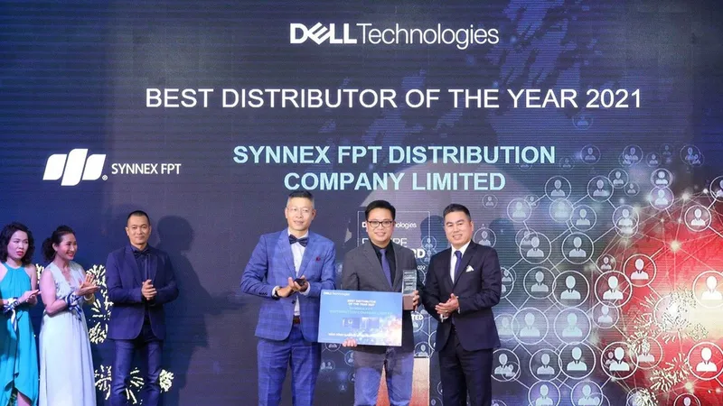 Synnex FPT nhận giải nhà phân phối tốt nhất FY21 của Dell Technologies