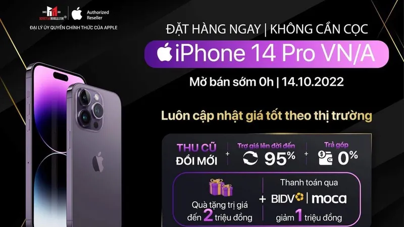 Minh Tuấn Mobile tung chương trình đặt hàng không cần đặt cọc