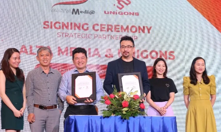 Unigons chính thức bắt tay hợp tác cùng Alta Media