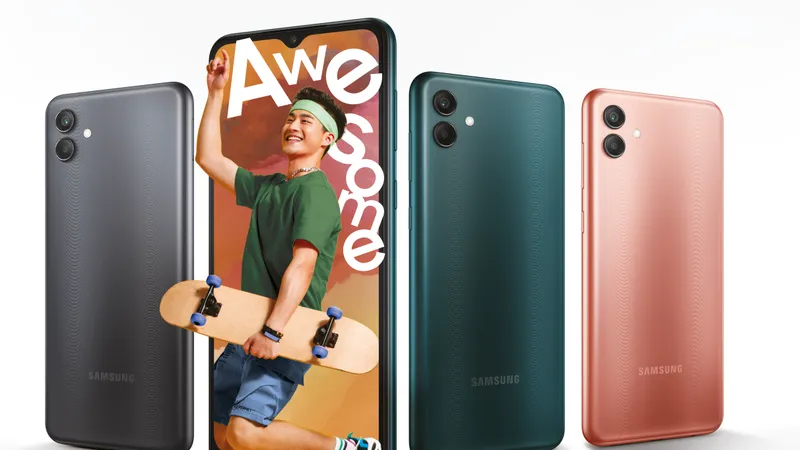 Galaxy A04 