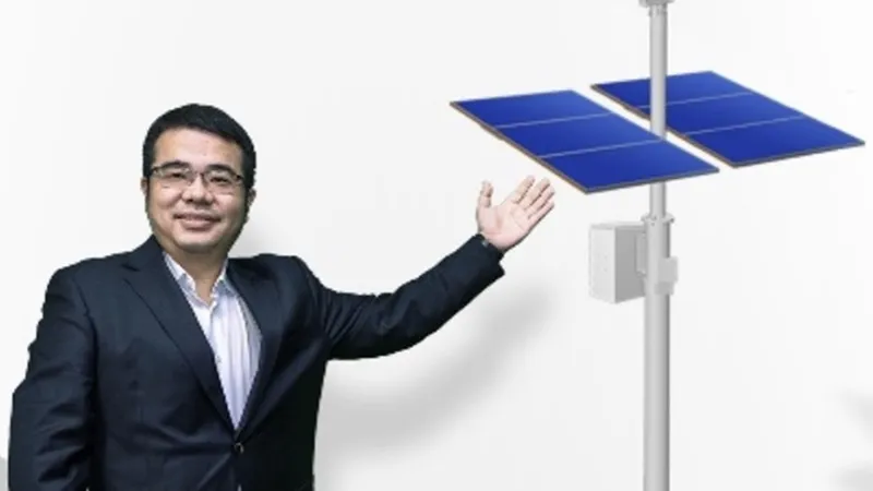 Ông Aaron Jiang, Chủ tịch Dòng sản phẩm SingleRAN ra mắt giải pháp RuralLink tại MBBF2022