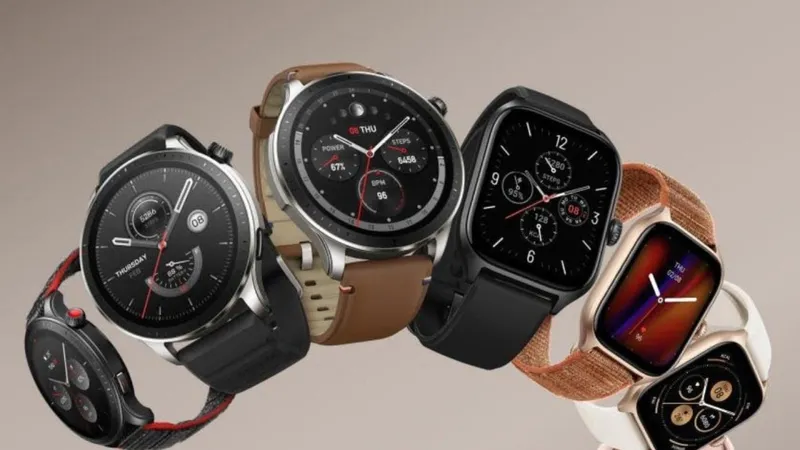 Đồng hồ thông minh Amazfit GTS 4 và GTR 4
