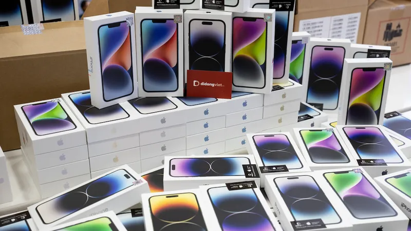 Di Động Việt đã nhận thêm đợt hàng iPhone 14 series mới với số lượng lớn, đa dạng các phiên bản, dung lượng và màu sắc