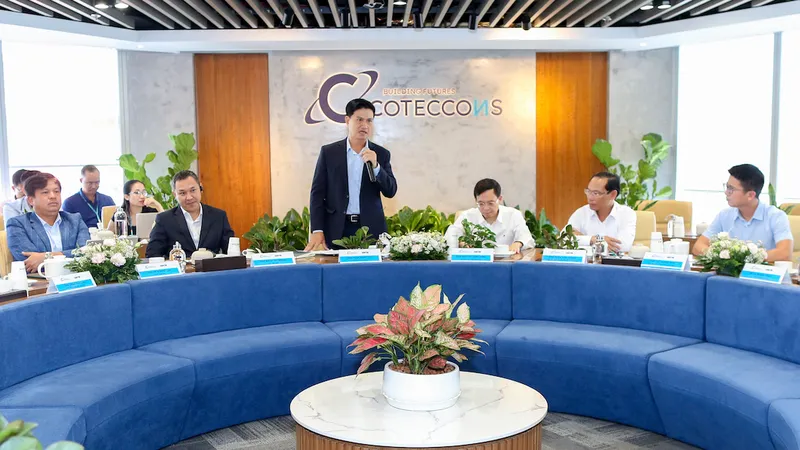 Lãnh đạo Coteccons công bố chương trình 