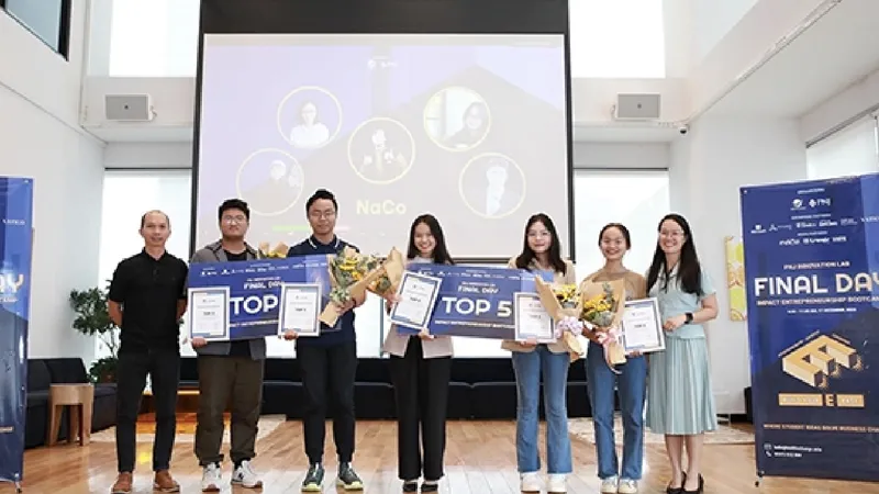 Top 5 ý tưởng khởi nghiệp xuất sắc IEB 2022 tại buổi chung kết cuộc thi