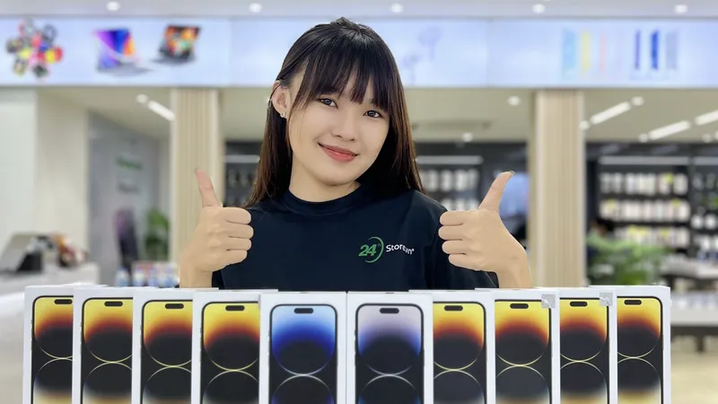24hStore- hệ thống bán lẻ ủy quyền của Apple