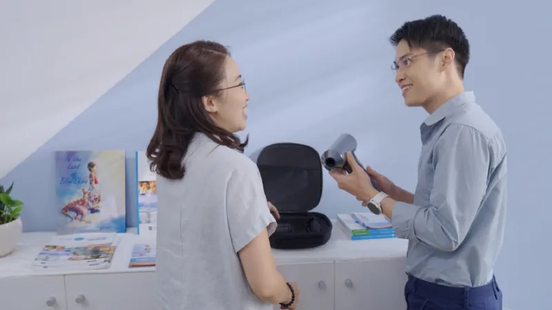 Xiaomi Việt Nam đã giúp đỡ gia đình anh Ân và chị Linh tân trang lại phòng dạy học và trị liệu, phòng ngủ...