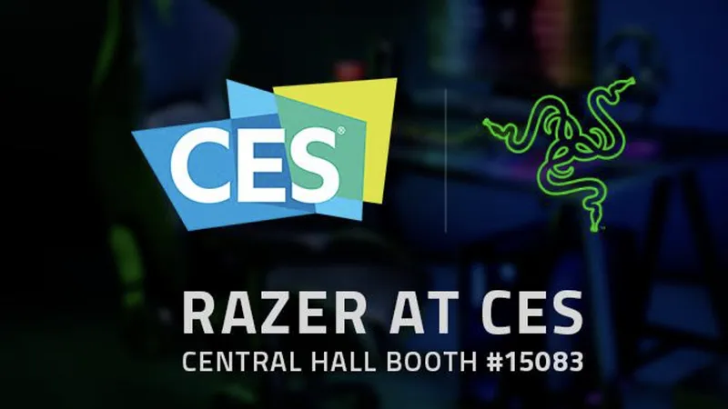 Razer giới thiệu hàng loạt sản phẩm mới tại CES 2023