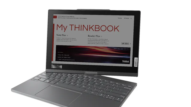ThinkBook Plus Twist, sản phẩm mới của Lenovo