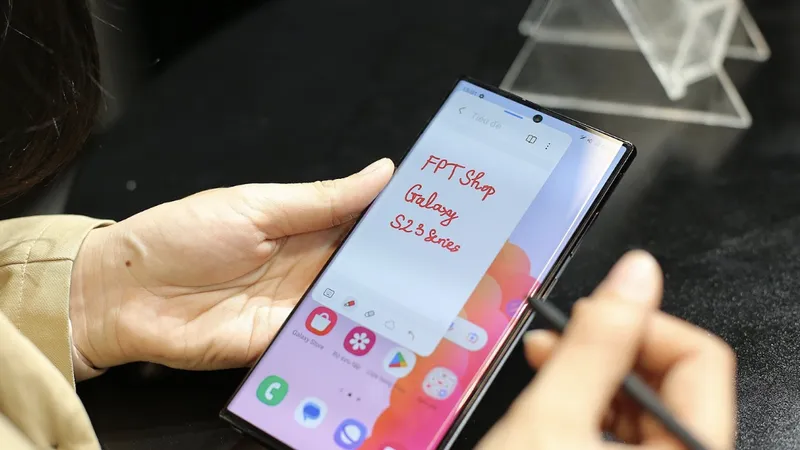 Galaxy S23 Ultra, dòng máy tích hợp bút S Pen