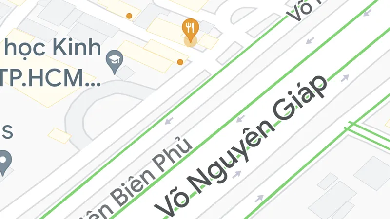 Google Maps tự đổi tên đường Điện Biên Phủ tại TPHCM thành đường Võ Nguyên Giáp
