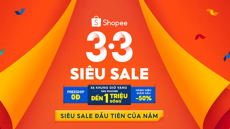 3-3 Siêu Sale của Shopee 