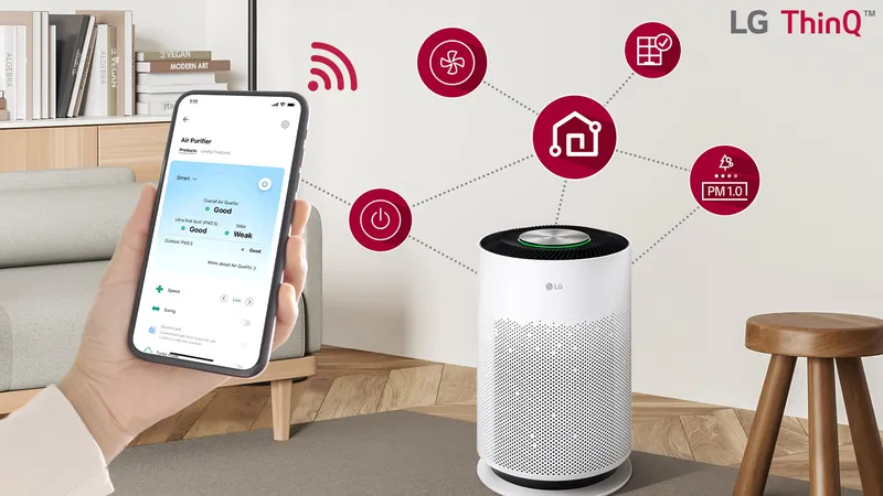 LG PuriCare 360 Hit điều khiển thông minh