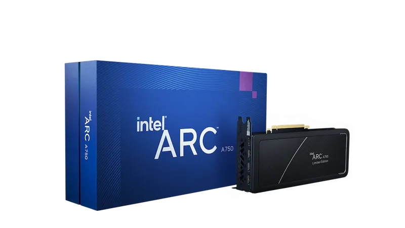Card đồ họa rời Intel Arc A750 với giá 7.499.000 đồng