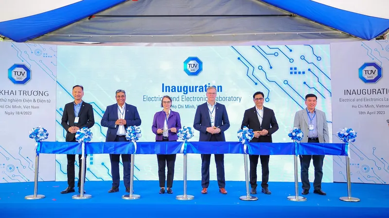 Phòng thử nghiệm điện và điện tử của TÜV SÜD vừa được khai trương tại TPHCM