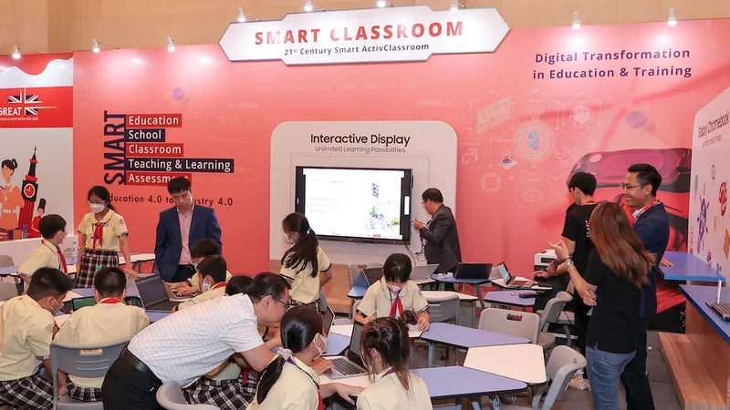 Triển lãm của Samsung tại BESS Việt Nam 2023 hướng đến học sinh