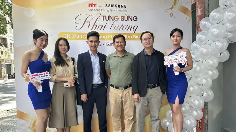 Samsung - MT Smart chính thức khai trương