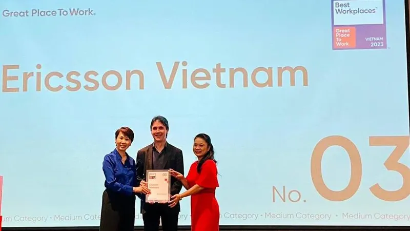 Ericsson Việt Nam nhận giải thưởng