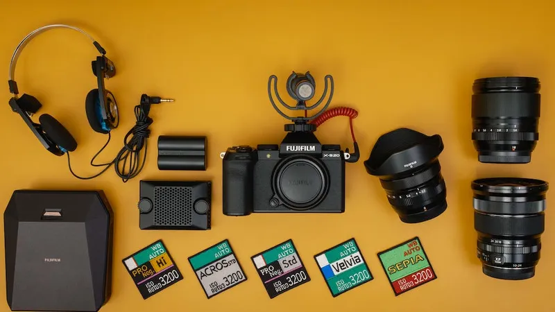FUJIFILM ra mắt máy ảnh FUJIFILM X-S20