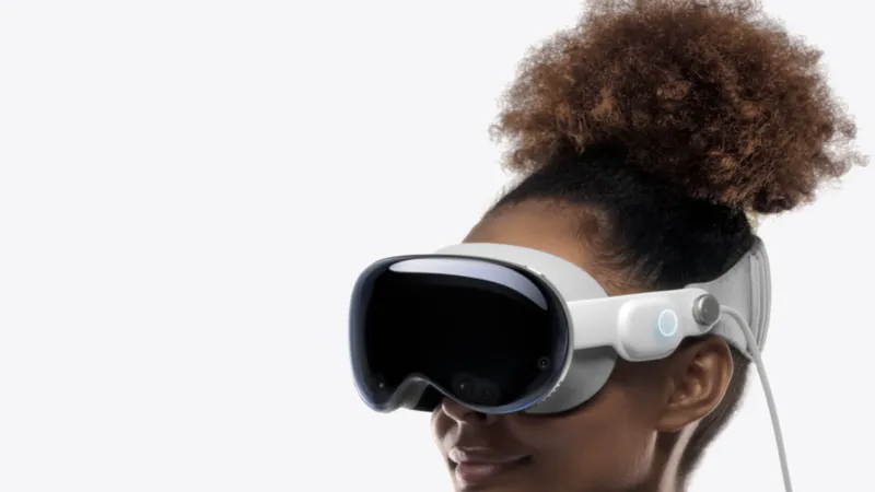 Thiết bị Vision Pro của Apple của Apple. Ảnh: Apple 