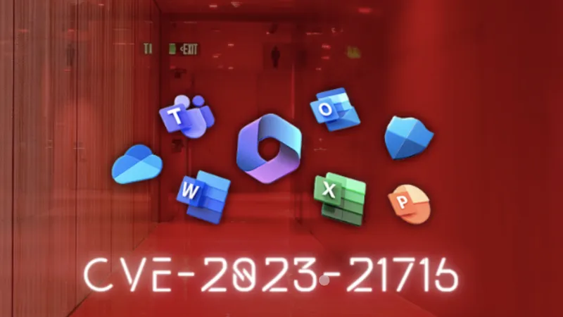 Lỗ hổng (mã định danh CVE-2023-21716) có điểm mức độ nghiêm trọng