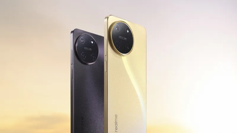 realme 11 dần lộ diện với thiết kế sang trọng lấy cảm hứng từ mặt đồng hồ số cao cấp
