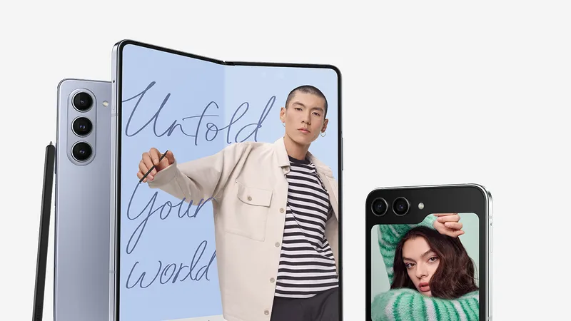 Galaxy Z Flip5 và Galaxy Z Fold5, hai sản phẩm mới nhất của Samsung