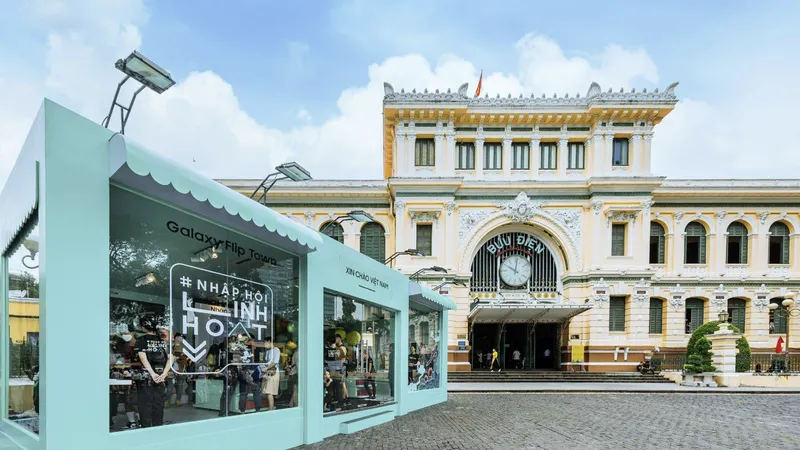 Pop-up Store của Samsung tại Bưu Điện trung tâm TPHCM