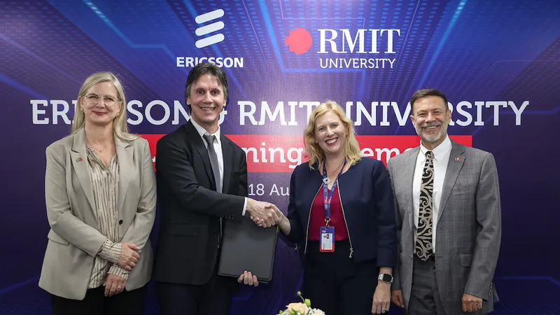 Ericsson và Đại học RMIT ký thỏa thuận thành lập Phòng thí nghiệm AI RMIT & Ericsson