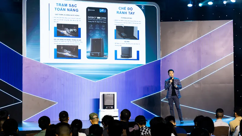 Hãng ECOVACS chính thức ra mắt mẫu máy DEEBOT X2 OMNI