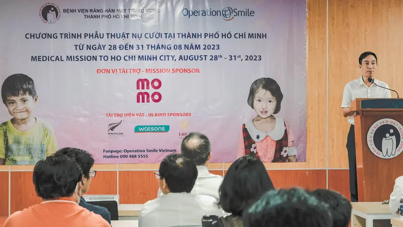 MoMo đã đồng hành cùng Operation Smile Việt Nam trong nhiều năm qua