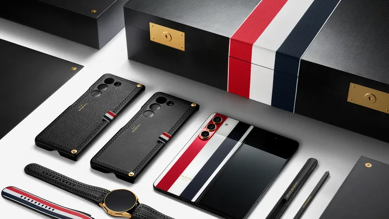 Phiên bản giới hạn Galaxy Z Fold5 Thom Browne