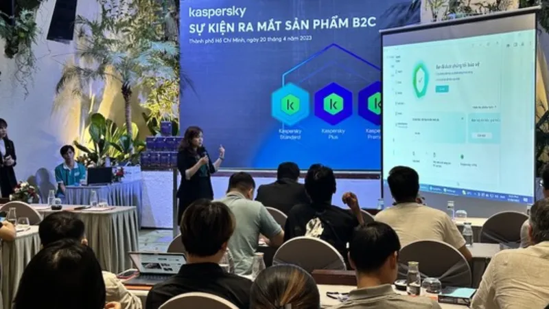 Một sự kiện giới thiệu sản phẩm bảo mật do Kaspersky tổ chức tại TPHCM