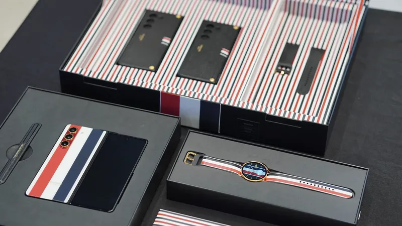 Galaxy Z Fold 5 Thom Browne Edition