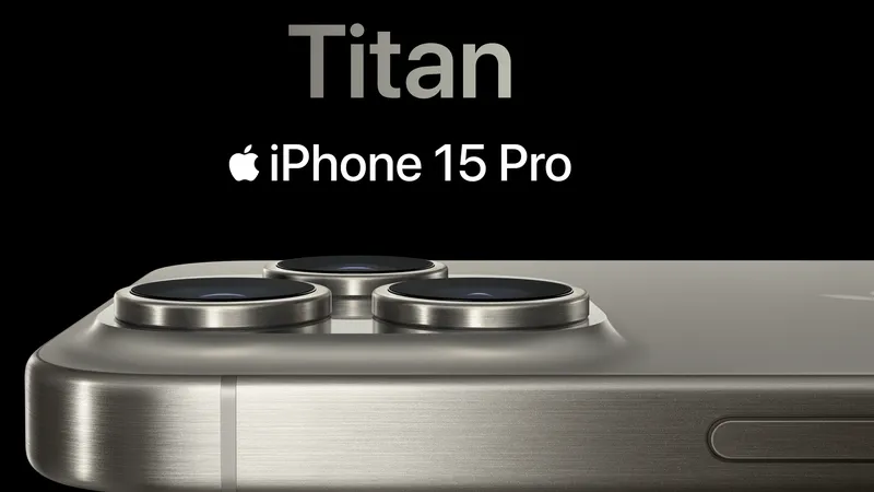 Người dùng iPhone đang chú ý đến iPhone 15 Rro với chất liệu Titan