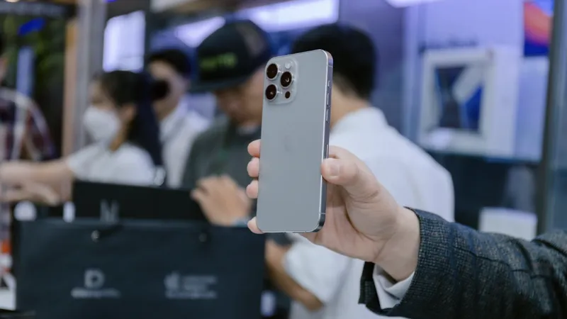 iPhone 15 Pro Max màu titan tự nhiên