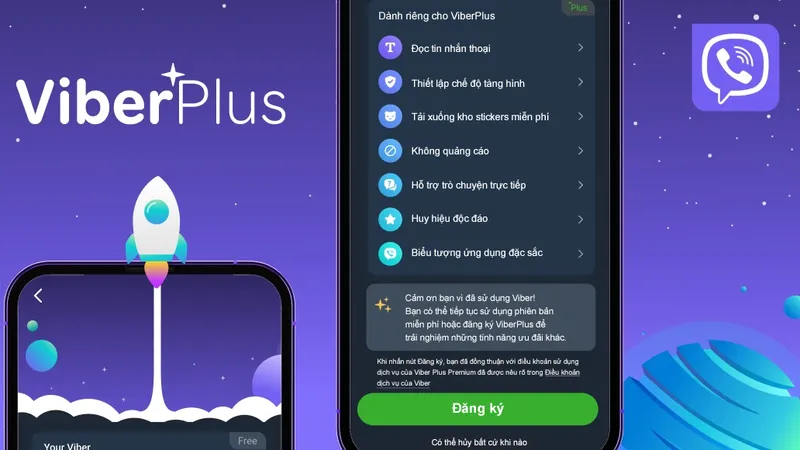 Viber Plus với giá 1,99 USD mỗi tháng