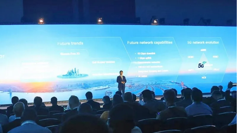 Huawei kêu gọi các nhà mạng toàn cầu và đối tác công nghiệp nhanh chóng nắm bắt cơ hội và khai phá những giới hạn mới với 5G và 5.5G