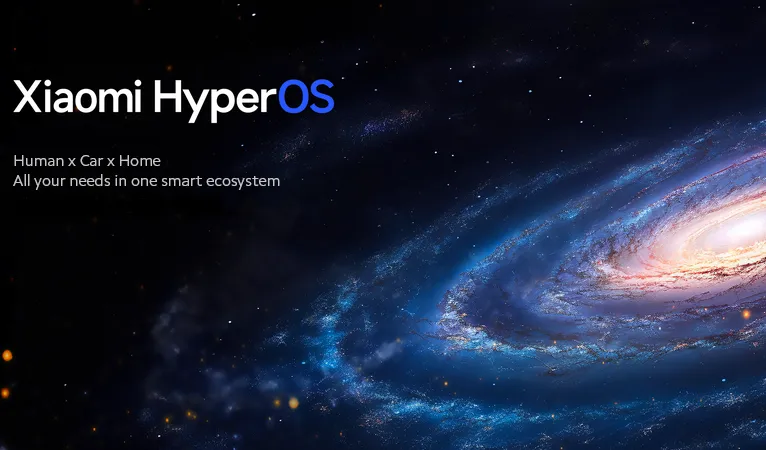 Xiaomi đã ra mắt Xiaomi HyperOS