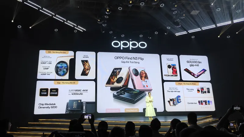 OPPO Find N3 Flip đang được nhiều người dùng quan tâm 