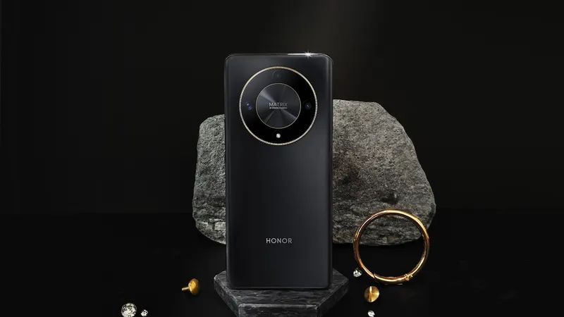 HONOR X9b cuốn hút với màu Đen Bóng đêm