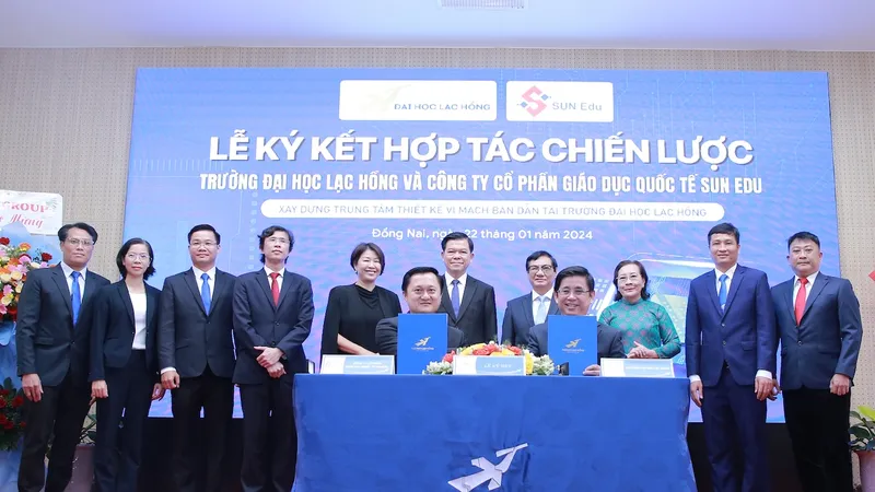 SUN EDU và Trường Đại học Hồng Lạc ký kết hợp tác