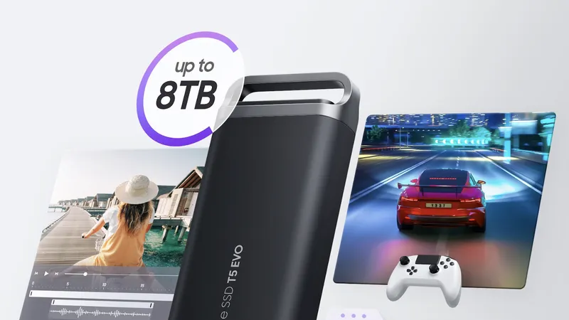 SSD T5 EVO có giá 16.229.000 đồng cho 8TB