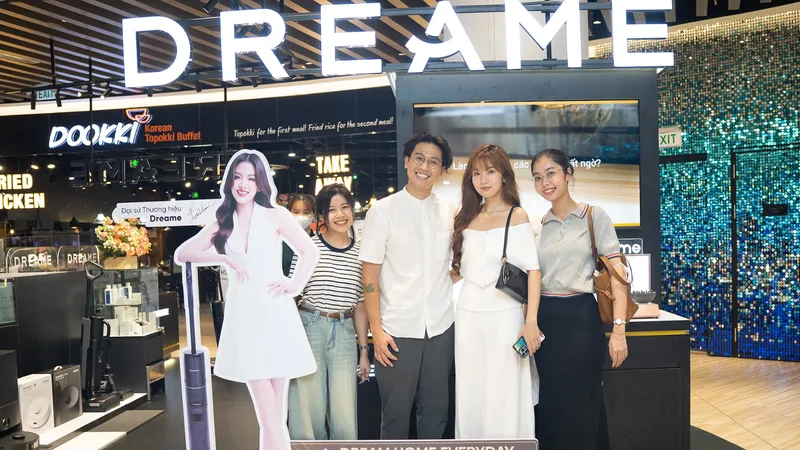 Dreame Brand Store – cửa hàng bán lẻ chính hãng Dreame tại Crescent Mall (quận 7, TPHCM)